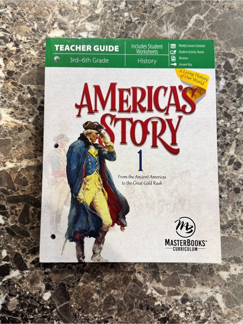 NEW Masterbooks Americas Story 1 Teacher Guide Homeschool Curriculum